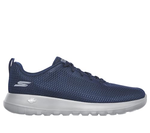 Skechers mens Go Walk Max - 54601 Sneaker, Navy/Gray, 9 US