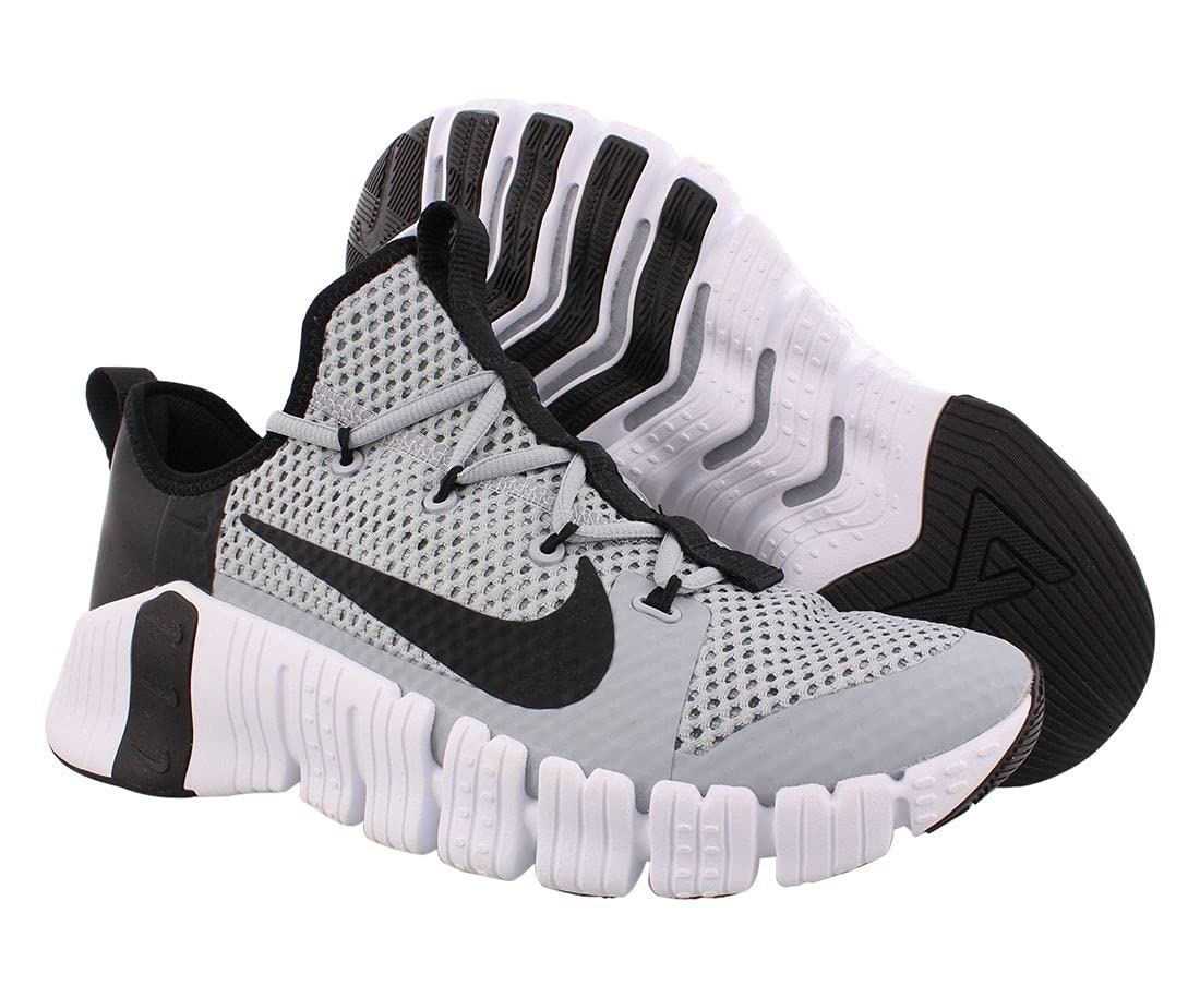 Nike Free Metcon 3 Unisex Shoes Size 13, Color: Wolf Grey/Black/White