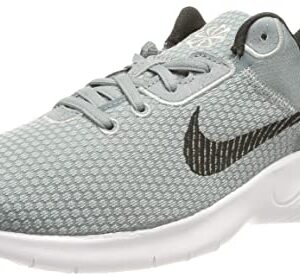 NIKE Men's Sneaker, Football Grey Bright Crimson Black White, 10.5