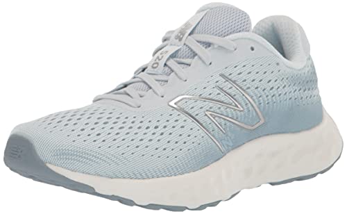 New Balance Women's 520 V8 Running Shoe, Ice Blue/Ice Blue, 8.5 Wide