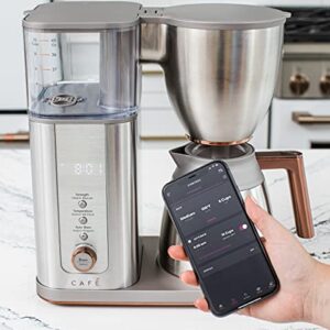 Café Specialty Drip Coffee Maker | 10-Cup Insulated Thermal Carafe | WiFi Enabled Voice-to-Brew Technology | Smart Home Kitchen Essentials | SCA Certified, Barista-Quality Brew | Stainless Steel