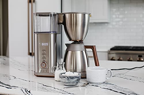 Café Specialty Drip Coffee Maker | 10-Cup Insulated Thermal Carafe | WiFi Enabled Voice-to-Brew Technology | Smart Home Kitchen Essentials | SCA Certified, Barista-Quality Brew | Stainless Steel