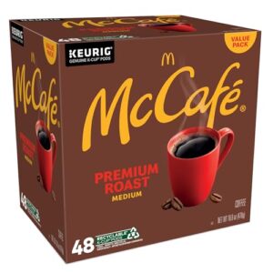 McCafe Premium Roast, Single-Serve Keurig K-Cup Pods, Medium Roast Coffee Pods Pods, 48 Count