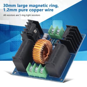 300W ZVS Driver Board Coil Power Supply Boost High Voltage Generator Driver Board Induction Heating Module DC 12-30V