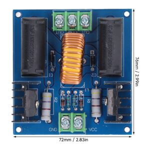 300W ZVS Driver Board Coil Power Supply Boost High Voltage Generator Driver Board Induction Heating Module DC 12-30V