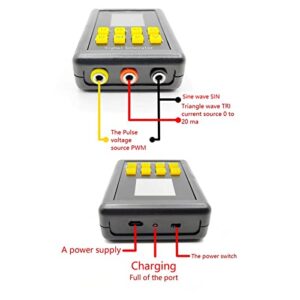 LONNYS Signal Generator Pulse Signal Source Sine and Trianglar Waves Modes Adjustment Current Voltage Adjustable Device