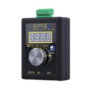 lonnys portable mini functional signal generator digital 4-20ma 0-10v voltage signal generator 0-20ma current transmitter professional electronic measuring instruments