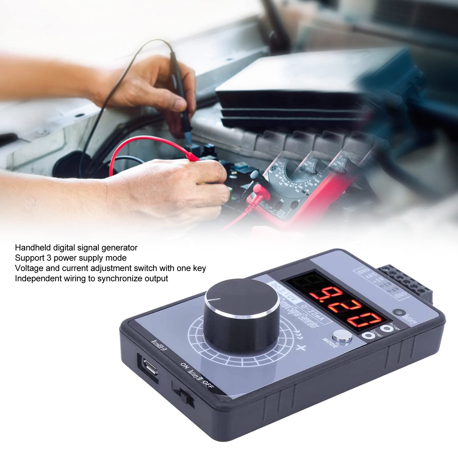 Current Voltage Generator DC0 to 10V 0 to 22mA Current Simulation Debugging