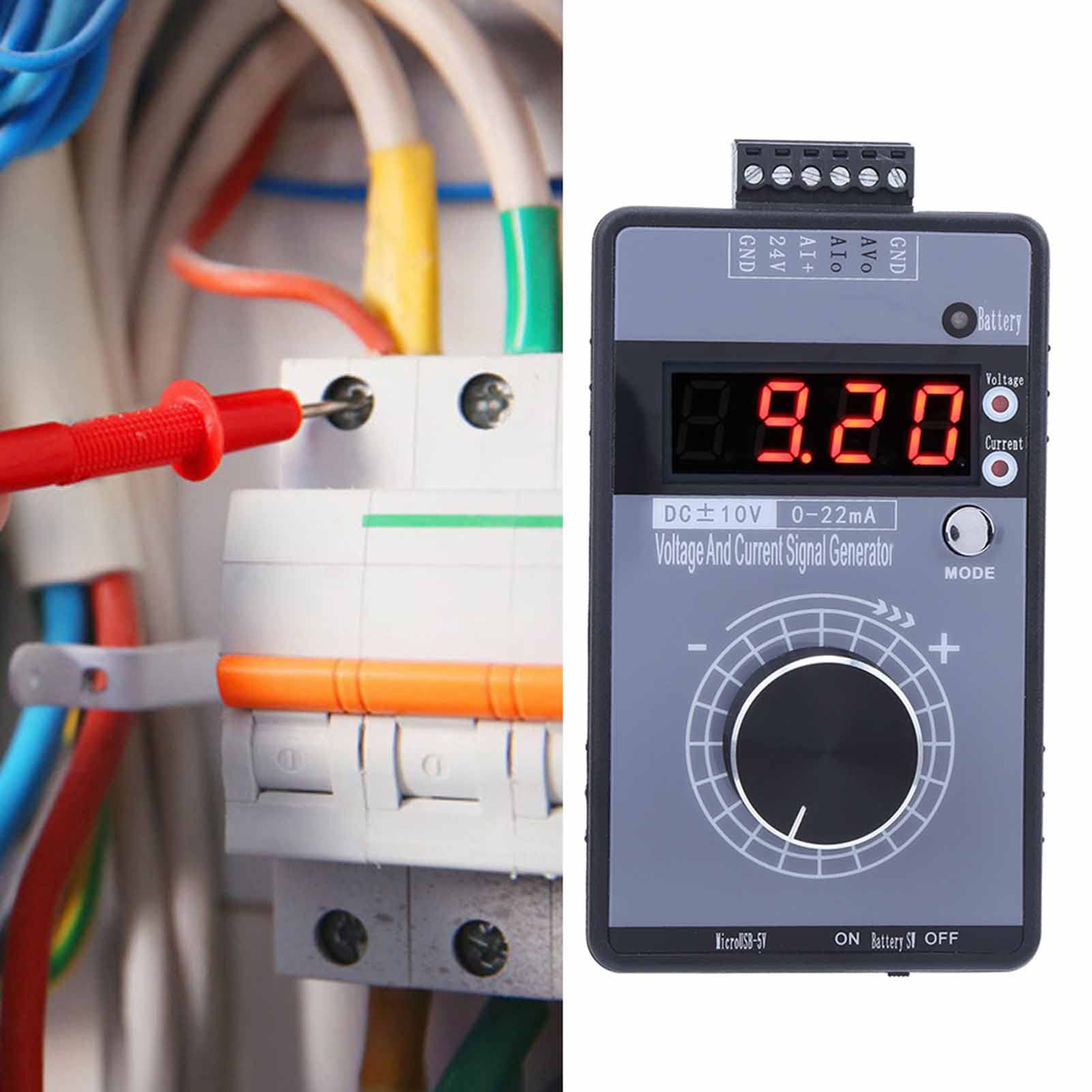 Current Voltage Generator DC0 to 10V 0 to 22mA Current Simulation Debugging