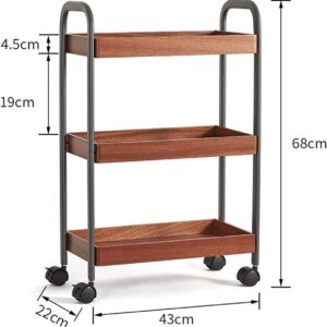 OXOAMP Storage Shelves Rack for Kitchen Shelving Unit Storage Cart Shelving Unit Organizer Out Storage ​Rolling Utility Cart Tower ​Rack