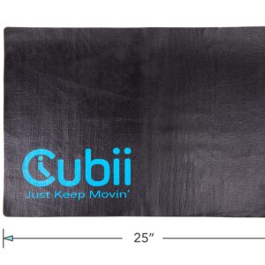 Cubii Non-Slip Workout Mat for Under Desk Ellipticals