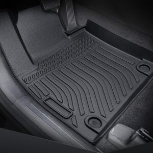 Liner Master® for Hyundai Santa Fe Floor Mats 2023 2022 2021 (Not for Hybrid) 4 PCS All Weather Custom Floor Liners Fit for Front Rear Cargo, Heavy Duty Interior Accessories for Hyundai Santa Fe