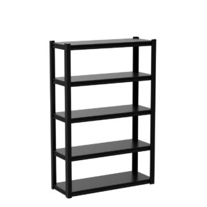 REIBII Garage Shelving Heavy Duty Garage Storage Shelves, Extra Large Adjustable Storage Rack with 5-Tier Metal Shelving unit, 2050LBS Loads Heavy Duty Shelving, Easy Assembly Unit Shelf, 2 Pack