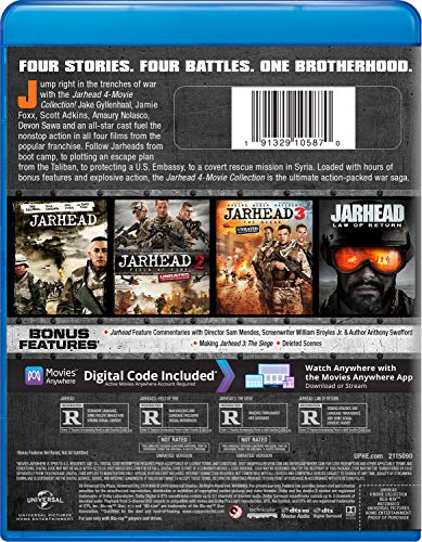 Jarhead: 4-Movie Collection [Blu-ray]