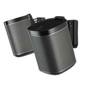 Flexson Wall Mount for SONOS One (Pair, Black)