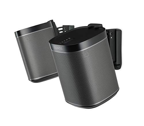 Flexson Wall Mount for SONOS One (Pair, Black)