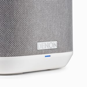 Denon Home 150 Wireless Smart Speaker – Compact Design, Wi-Fi & Bluetooth, HEOS Built-in, Alexa Built-in, Siri & AirPlay 2, Spotify Connect, Multi-Room Support, White