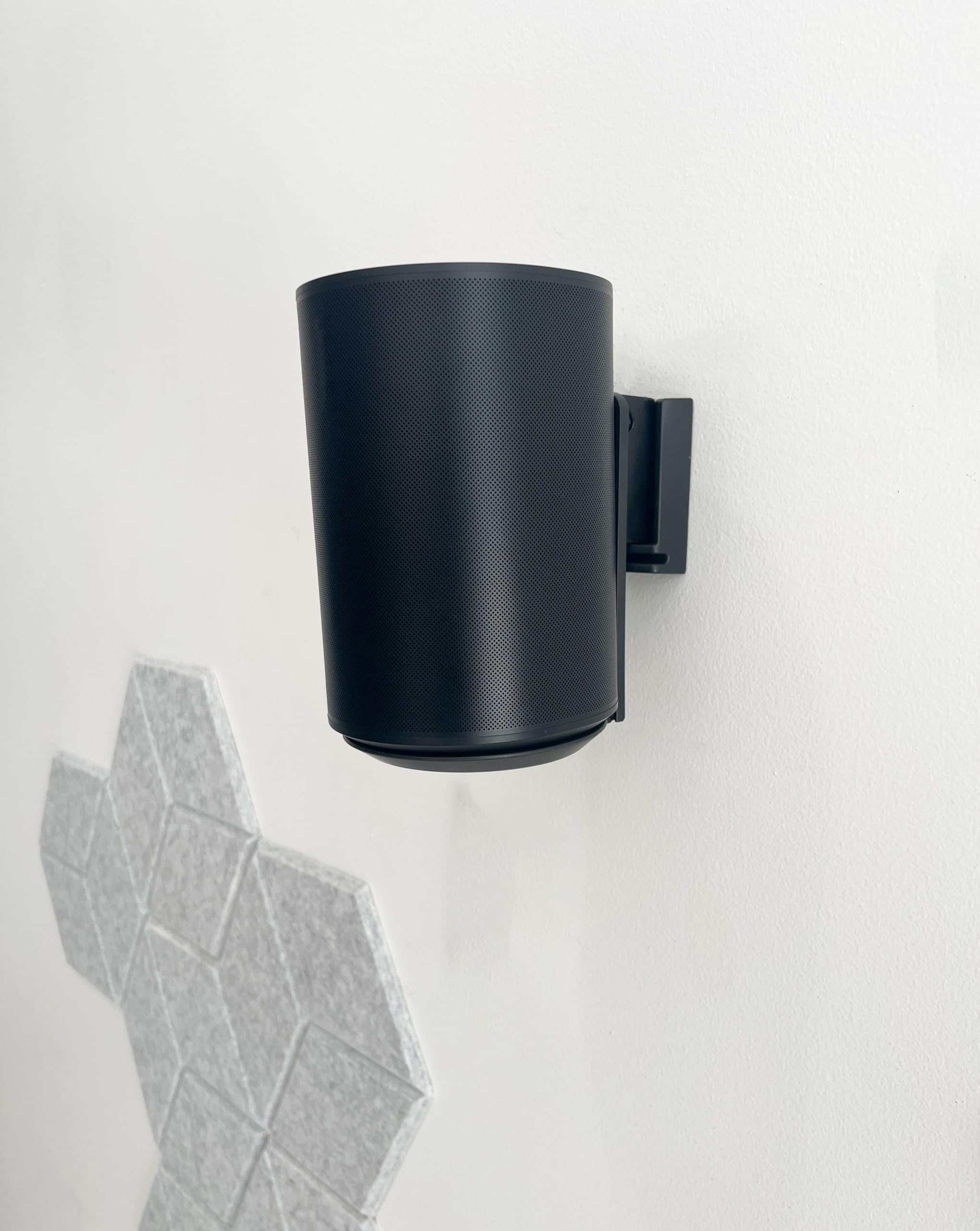 ynVISION.DESIGN Adjustable Wall Mount Compatible with Sonos ERA 100 Speaker - Black 2 Pack