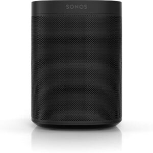 Sonos One (Gen 2) Smart Speaker with Alexa - Black (Renewed)