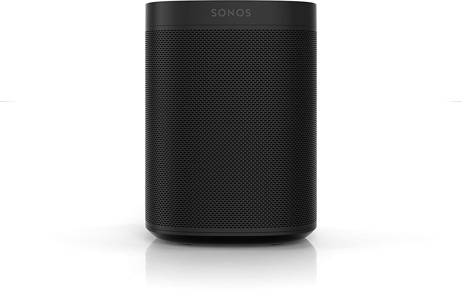 Sonos One (Gen 2) Smart Speaker with Alexa - Black (Renewed)