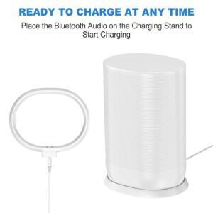 Soarking Charging base for Sonos Move Gen 2nd and 1st with 45W Adapter(White)