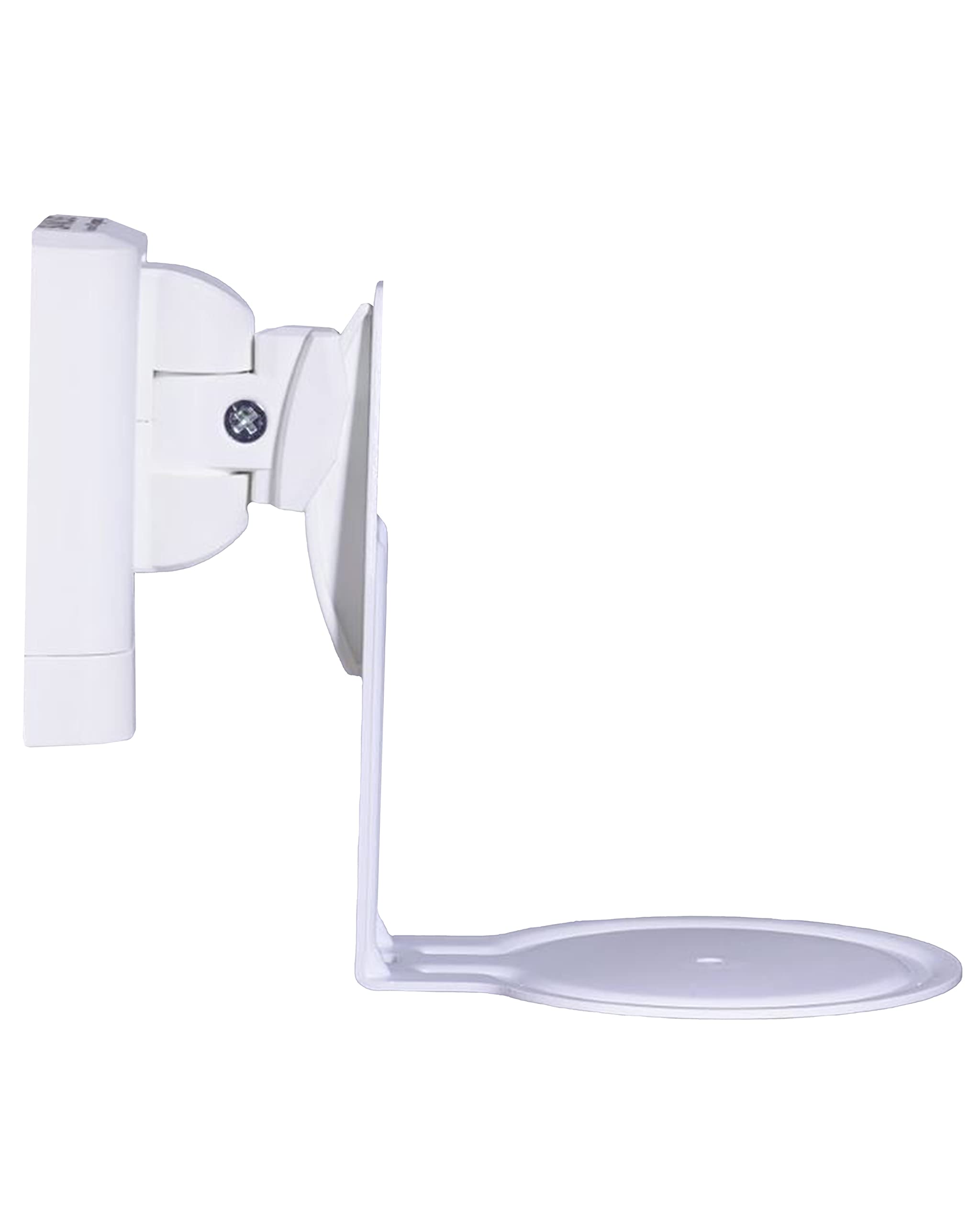 Sanus Speaker Wall Mount for Sonos Era 100™ - Swivel & Tilt Speaker Mount with Easy 15-Minute Install - Single White Sonos Speaker Mount