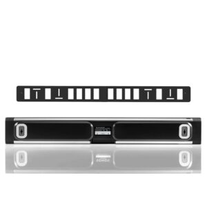 playbar wall mount bracket kit with mounting accessories for sonos soundbar, designed in the uk by soundbass