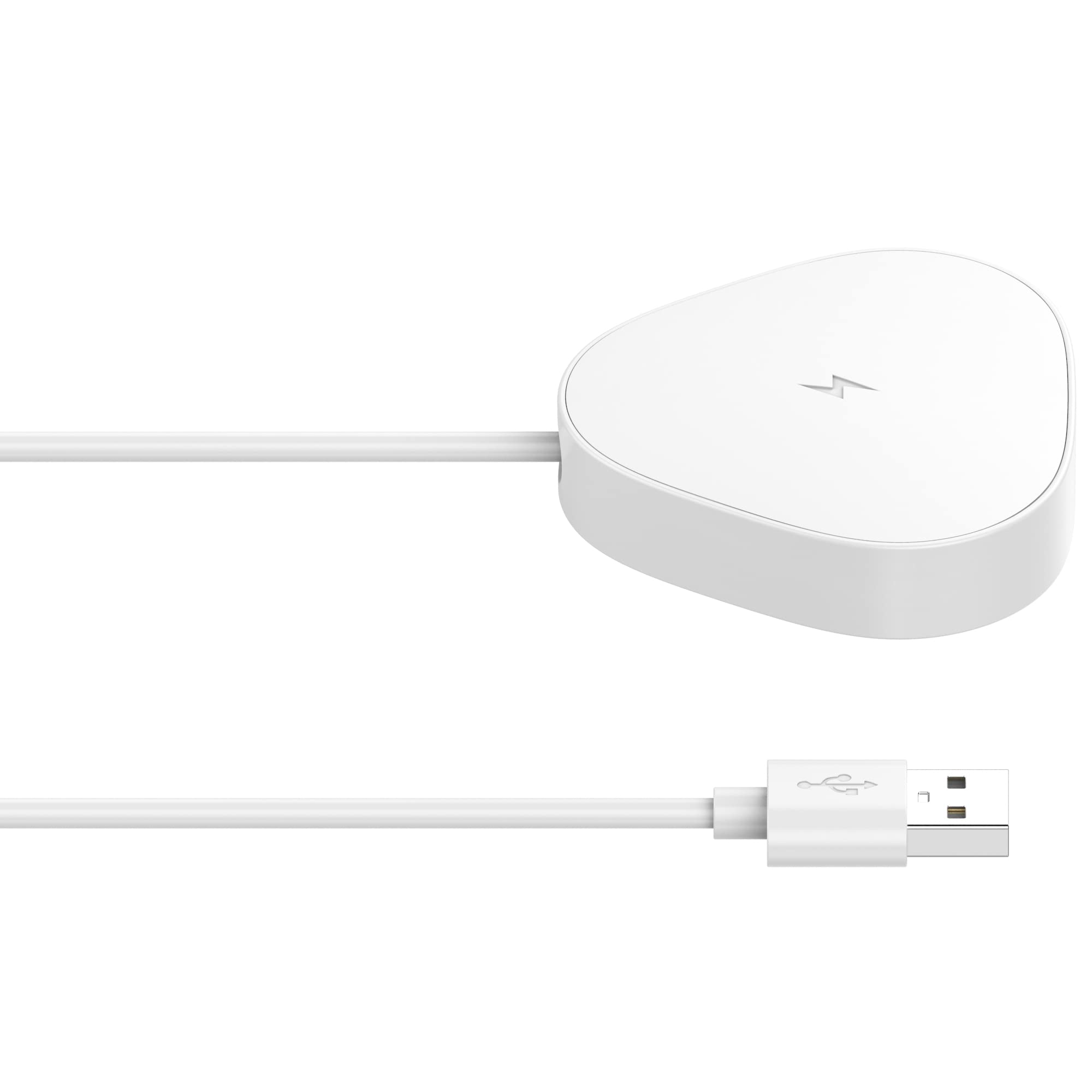 Charger Dock Compatible with Sonos Roam/Roam SL, Portable Magnetic Speaker Charging Station USB Cable Cord Replacement for Sonos Roam Charger (White)