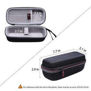 XANAD Travel Case for JBL Flip 4 or Sonos Roam 2/1 Portable Wireless Smart Bluetooth Speaker - Carrying Organizer Storage Bag