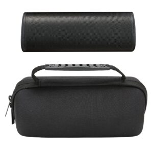 Speaker EVA Hard Case, Portable Travel Protective Carrying Storage Bag, with Handle and Inner Mesh Pocket, for Sonos Roam Smart Bluetooth Speaker