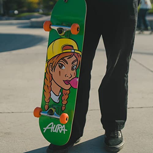 Fortnite 31" Skateboard - Cruiser Skateboard with Printed Graphic Grip Tape, ABEC-5 Bearings, Durable Deck & Smooth Wheels