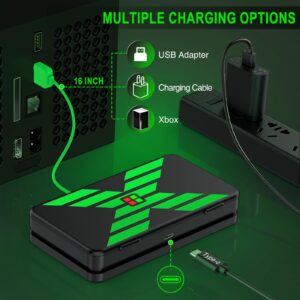 Controller Battery Pack for Xbox Series X/S, Rechargeable Battery for Xbox One/One S/One X/One Elite Controller Charger Batteries 4x5520mWh