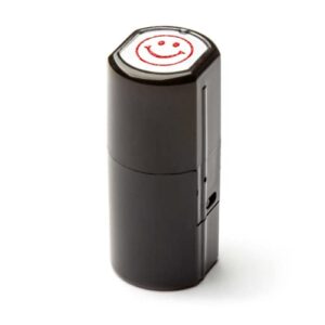 self inking stamps for teachers, teacher stamper for classroom (smiley face)