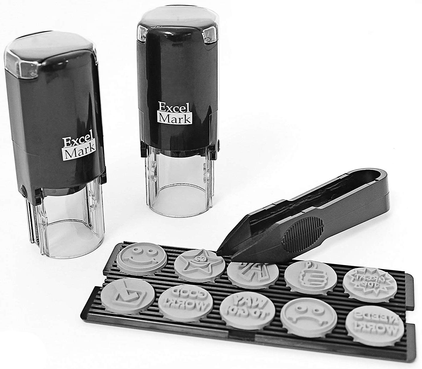 ExcelMark A17 Teacher Self-Inking Rubber Stamp Kit