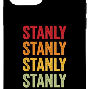 iPhone 12 mini Stanly County, North Carolina, Rainbow Text Design Case