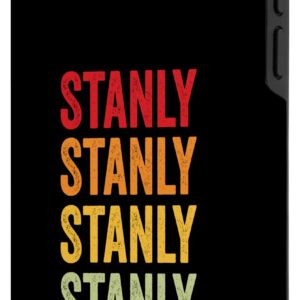 iPhone 12 mini Stanly County, North Carolina, Rainbow Text Design Case