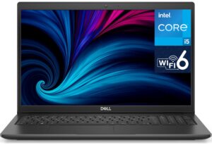 dell latitude 3000 15.6" hd tn business laptop (4-core intel i5-1135g7, intel iris xe, 8gb ram, 256gb ssd, wifi 6, bluetooth 5.2, rj-45, webcam, sd card, win10p)