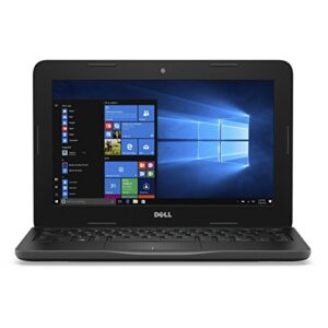 dell latitude 11-3180 intel celeron n3350 x2 1.1ghz 4gb 64gb 11.6in, black (renewed)