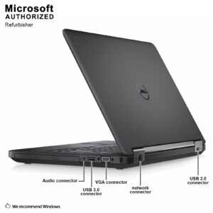 Dell Latitude E5440 Laptop Notebook i7-4600U 2.1GHz, 16GB RAM, 500GB SSD, Windows 10 Pro (Renewed)