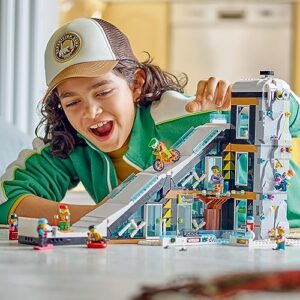 LEGO City Ski and Climbing Center Building Set, 1045 Pieces, for Kids Ages 7 and Up