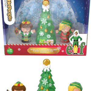 Little People Collector Elf Movie Special Edition Figure Set in Christmas Display Gift Box for Adults & Fans