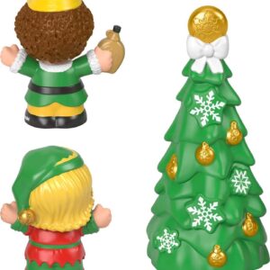 Little People Collector Elf Movie Special Edition Figure Set in Christmas Display Gift Box for Adults & Fans