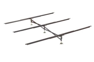 glideaway fba_gs-3 xs x support bed frame system gs-3 xs model 3 cross rails and 3 legs - strong center support base for full queen and king mattress box springs and bed foundations