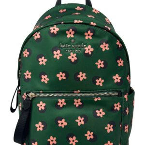 Kate Spade New York Chelsea Medium Floral Nylon Backpack, Green/Multi (K8123-300)