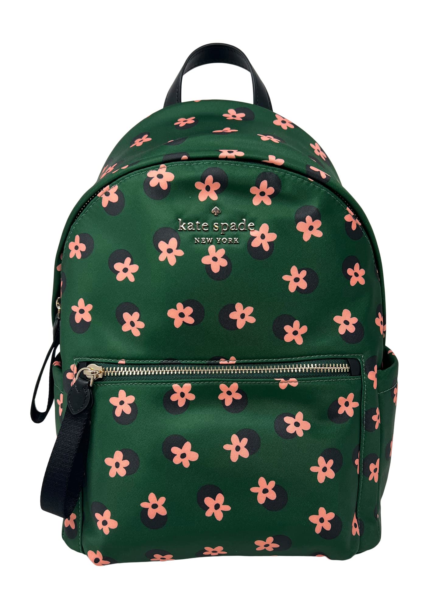 Kate Spade New York Chelsea Medium Floral Nylon Backpack, Green/Multi (K8123-300)