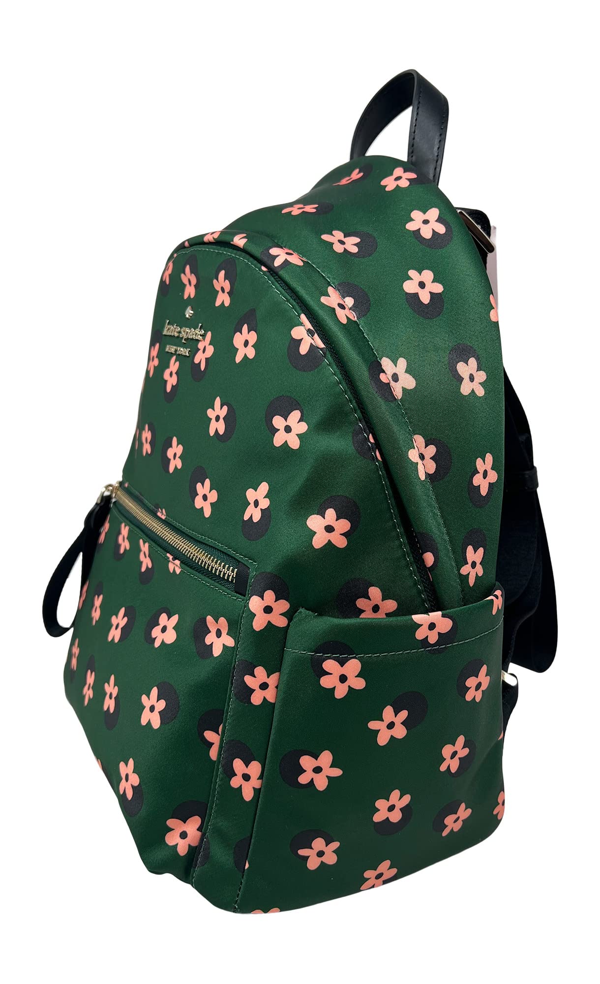 Kate Spade New York Chelsea Medium Floral Nylon Backpack, Green/Multi (K8123-300)