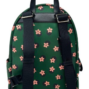 Kate Spade New York Chelsea Medium Floral Nylon Backpack, Green/Multi (K8123-300)