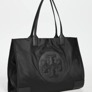 Tory Burch Women's Ella Tote, Black, One Size