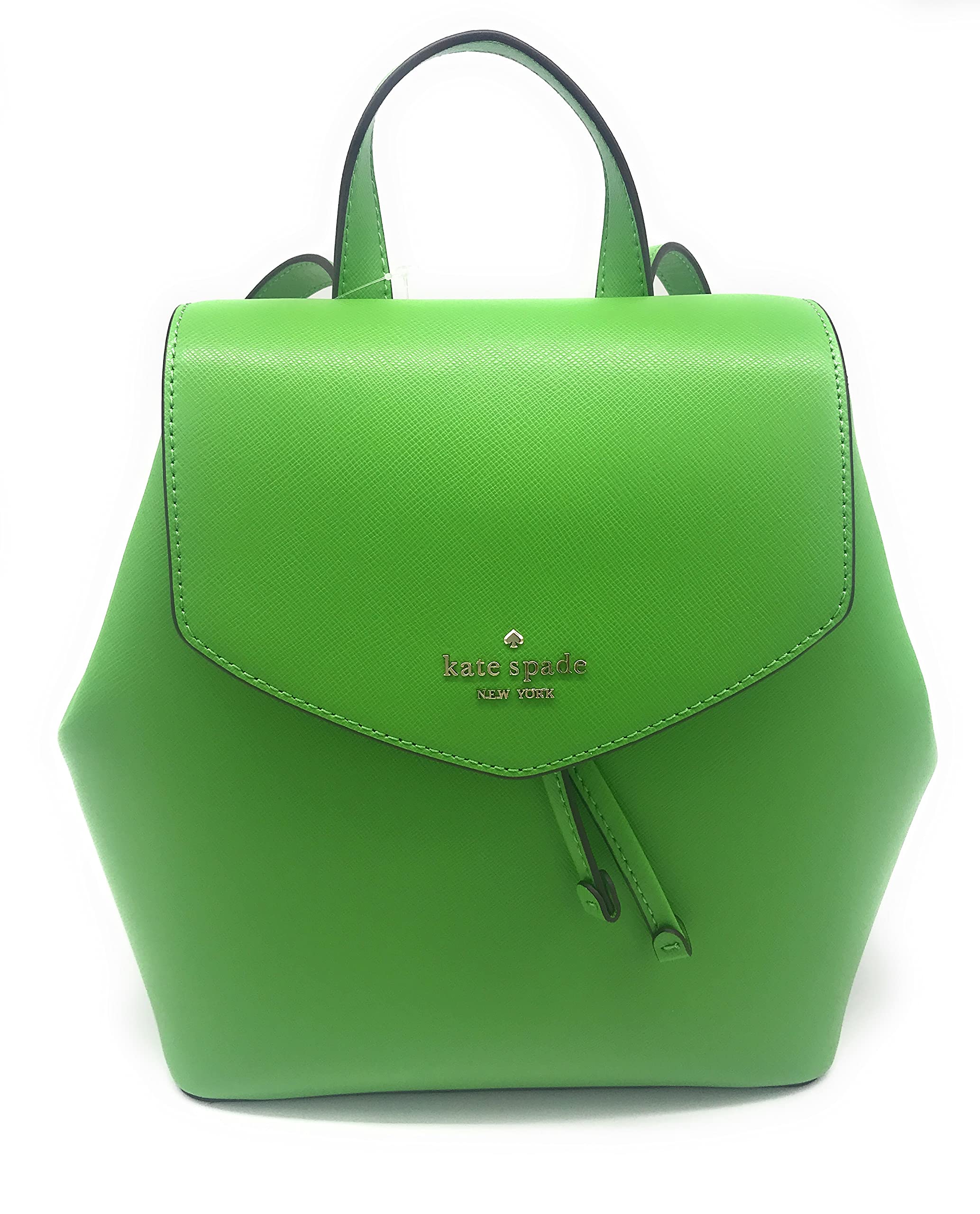 Kate Spade Lizzie Medium Flap Backpack Turaco Green