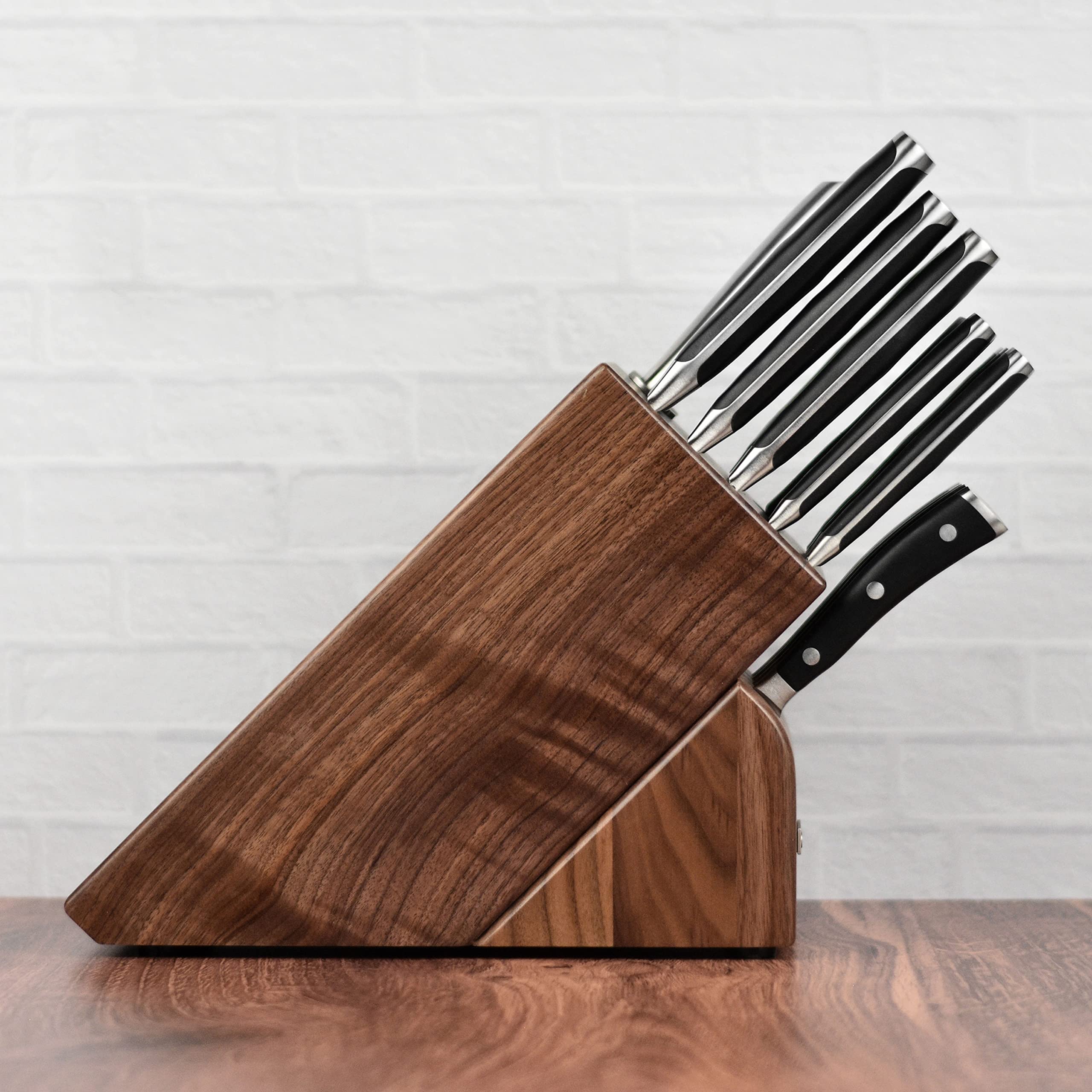 Wusthof Classic Ikon 16 Piece Knife Set with Walnut Block